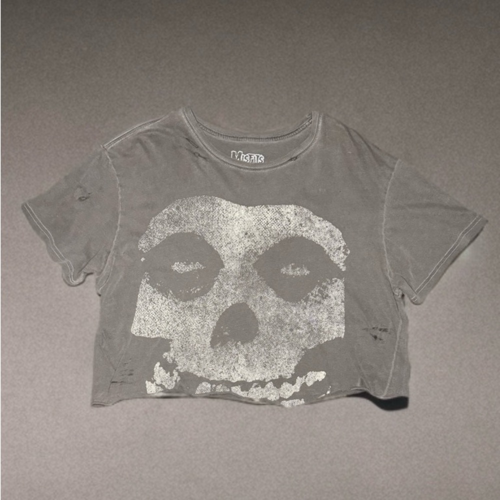 1980’ Vintage Misfits Tee (Crop Top)